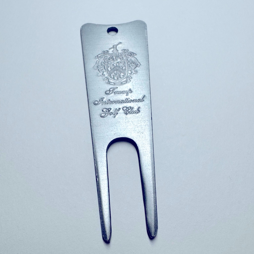 Trump International Golf Club Ball Divot Repair Tool